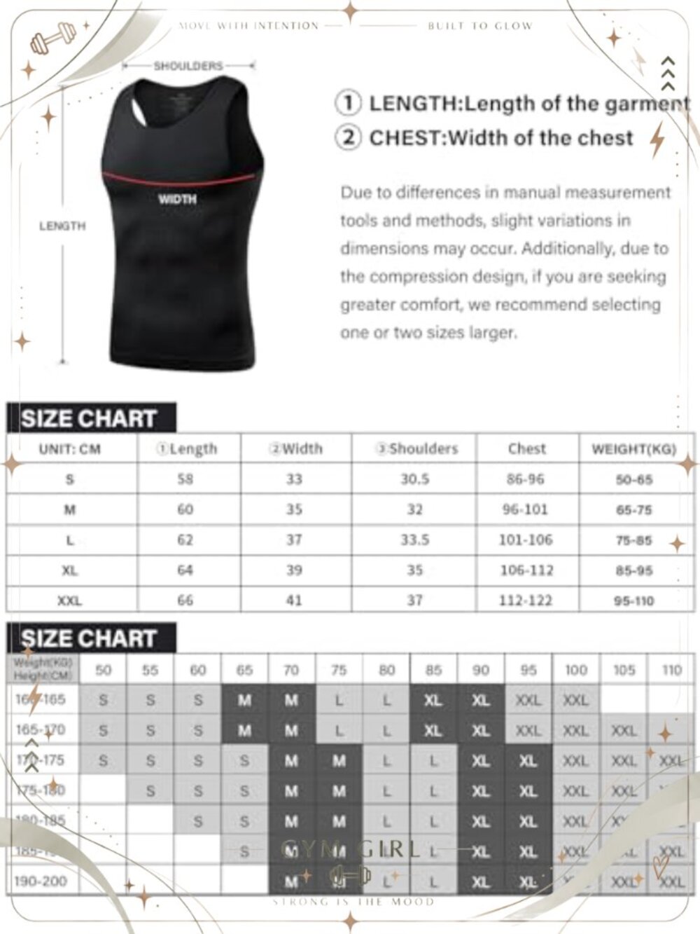 Men's Slimming Compression Tank Top Body Shaper Vest Undershirt - Picture 6 of 6
